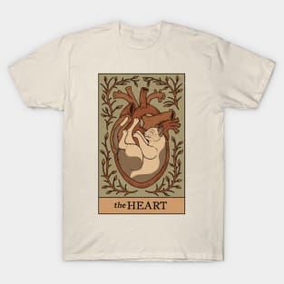 The Heart - Cats Tarot T-Shirt